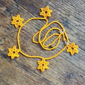 Lira Tangerine Star Choker